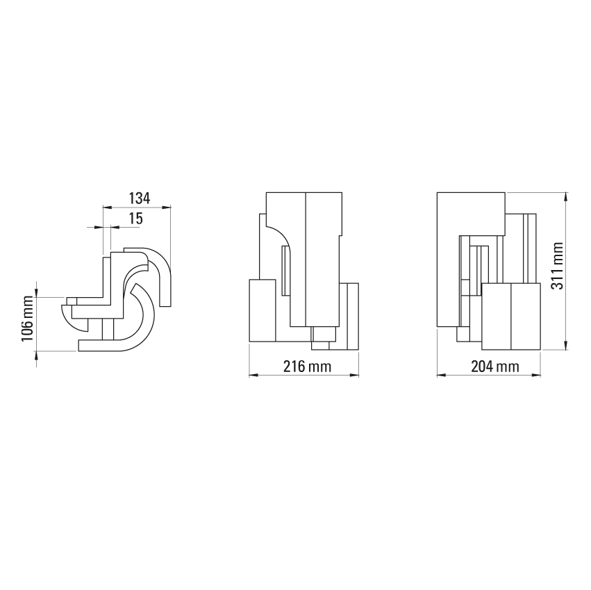 Soul Story Angle 1 轉角壁燈