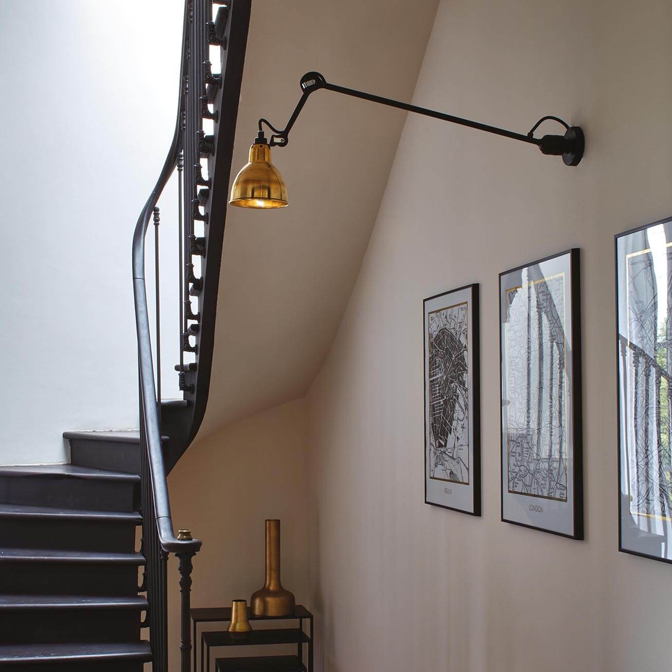 Lampe Gras N°304 L60 壁燈