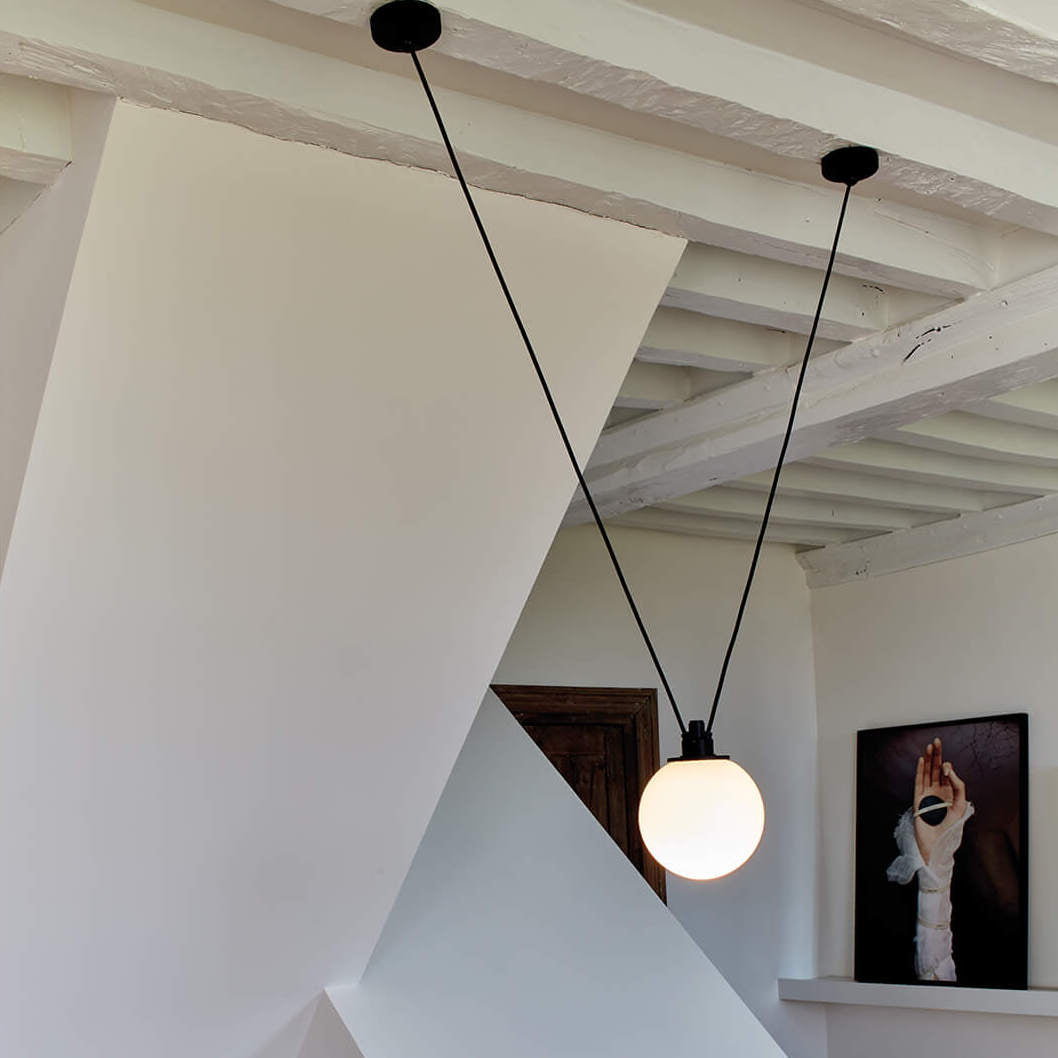 Les Acrobates de Gras N°323 吊燈 – 玻璃球燈罩