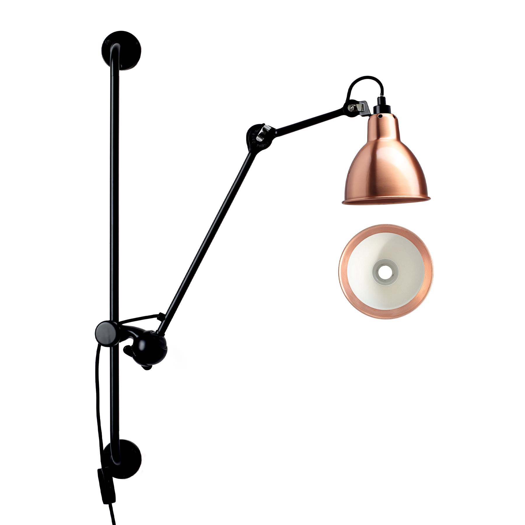 Lampe Gras N°210 壁燈