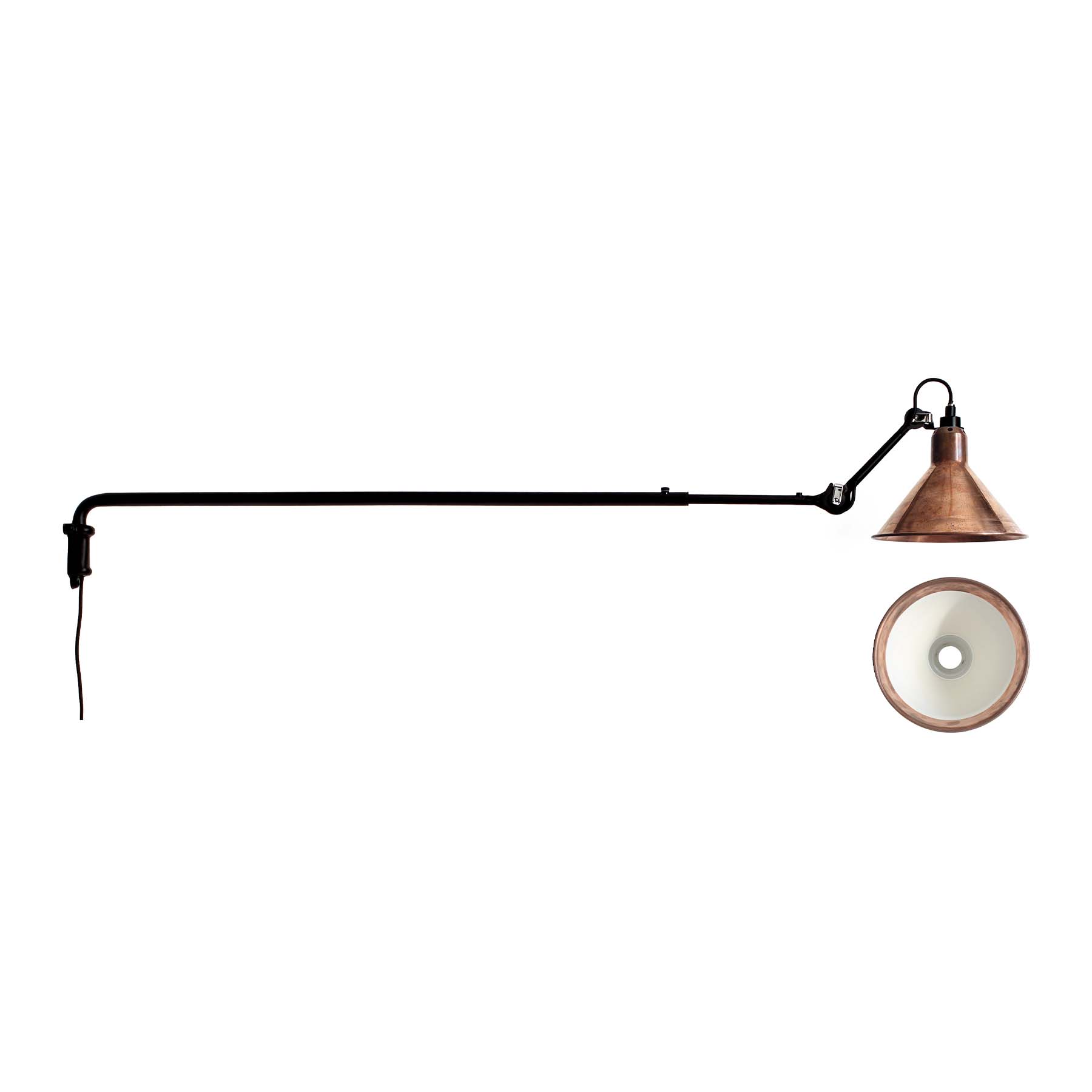 Lampe Gras N°213 壁燈