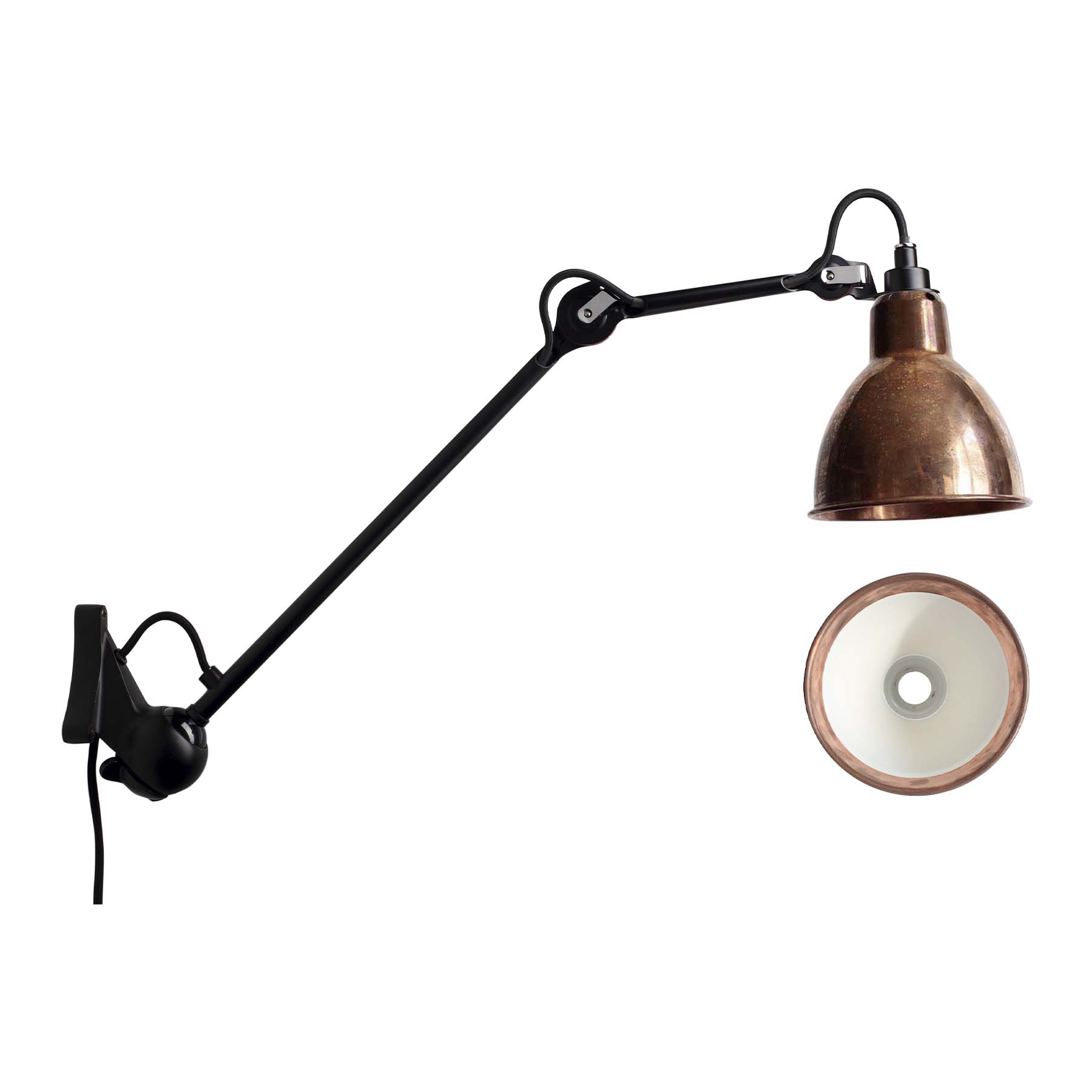 Lampe Gras N°222 壁燈