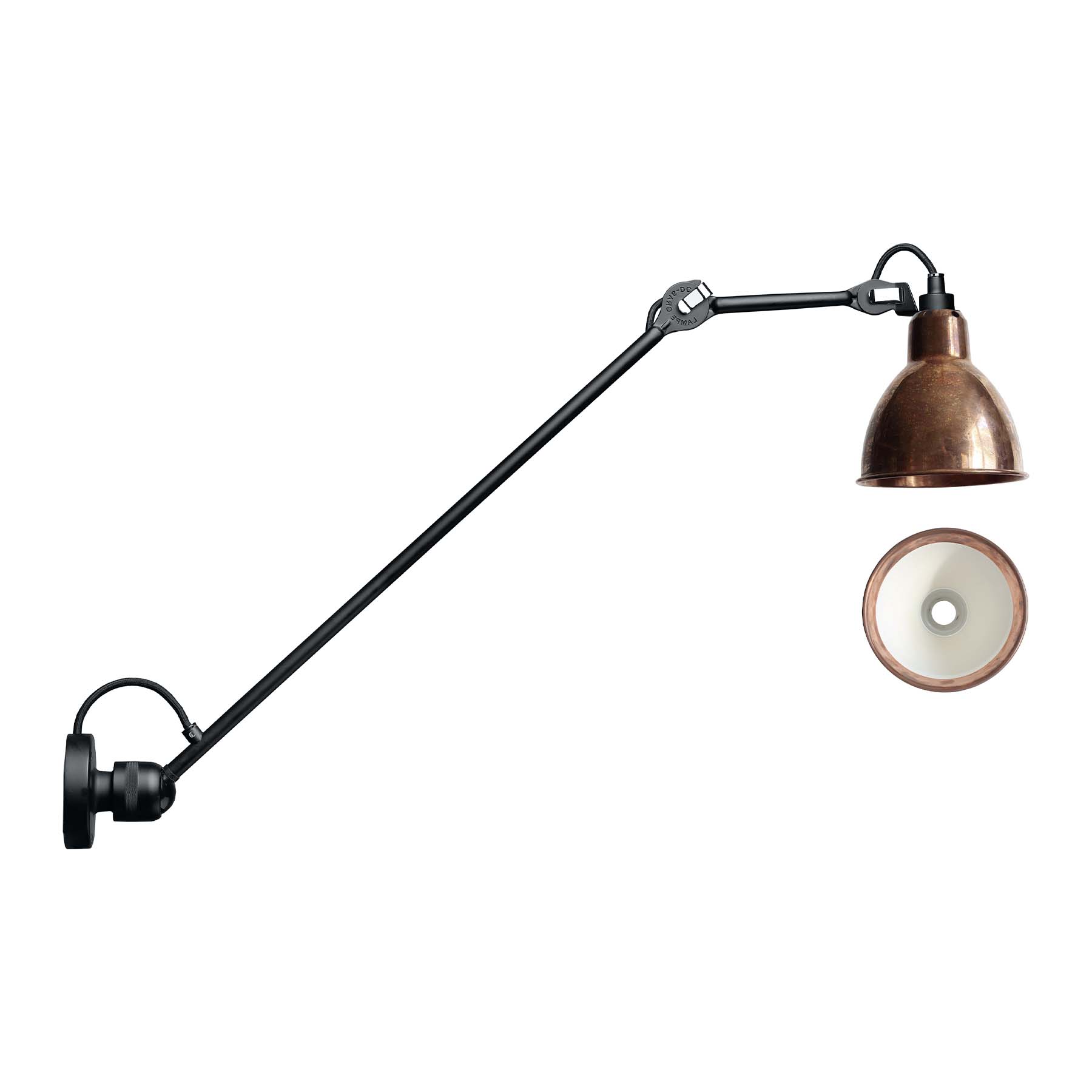 Lampe Gras N°304 L60 壁燈