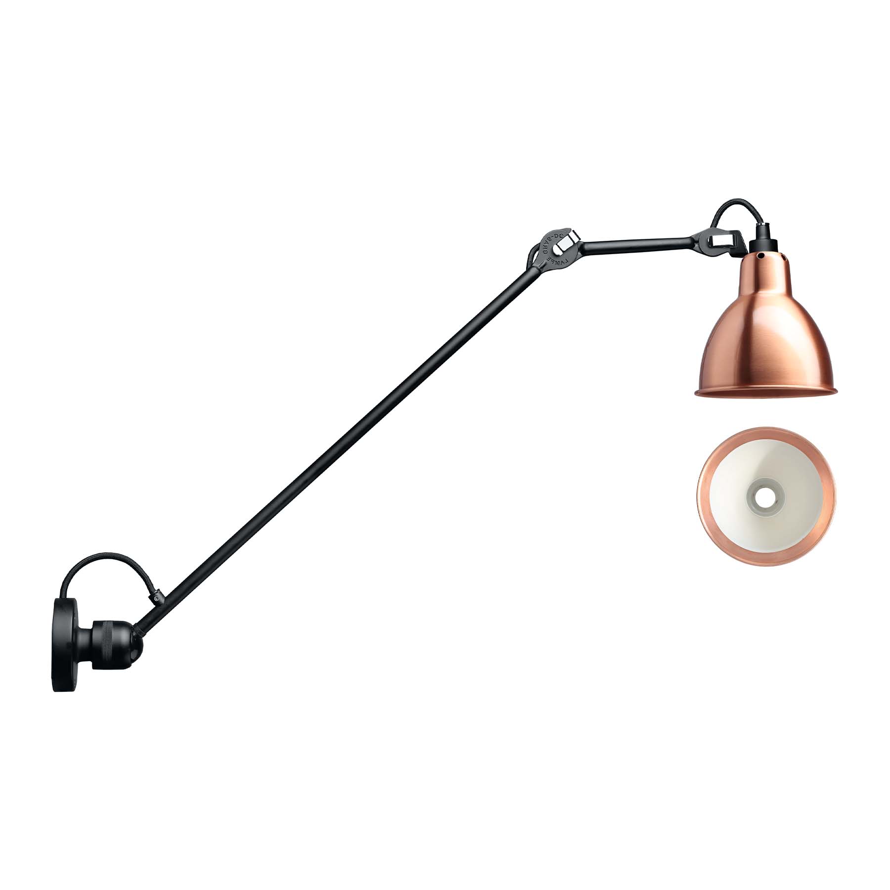 Lampe Gras N°304 L60 壁燈