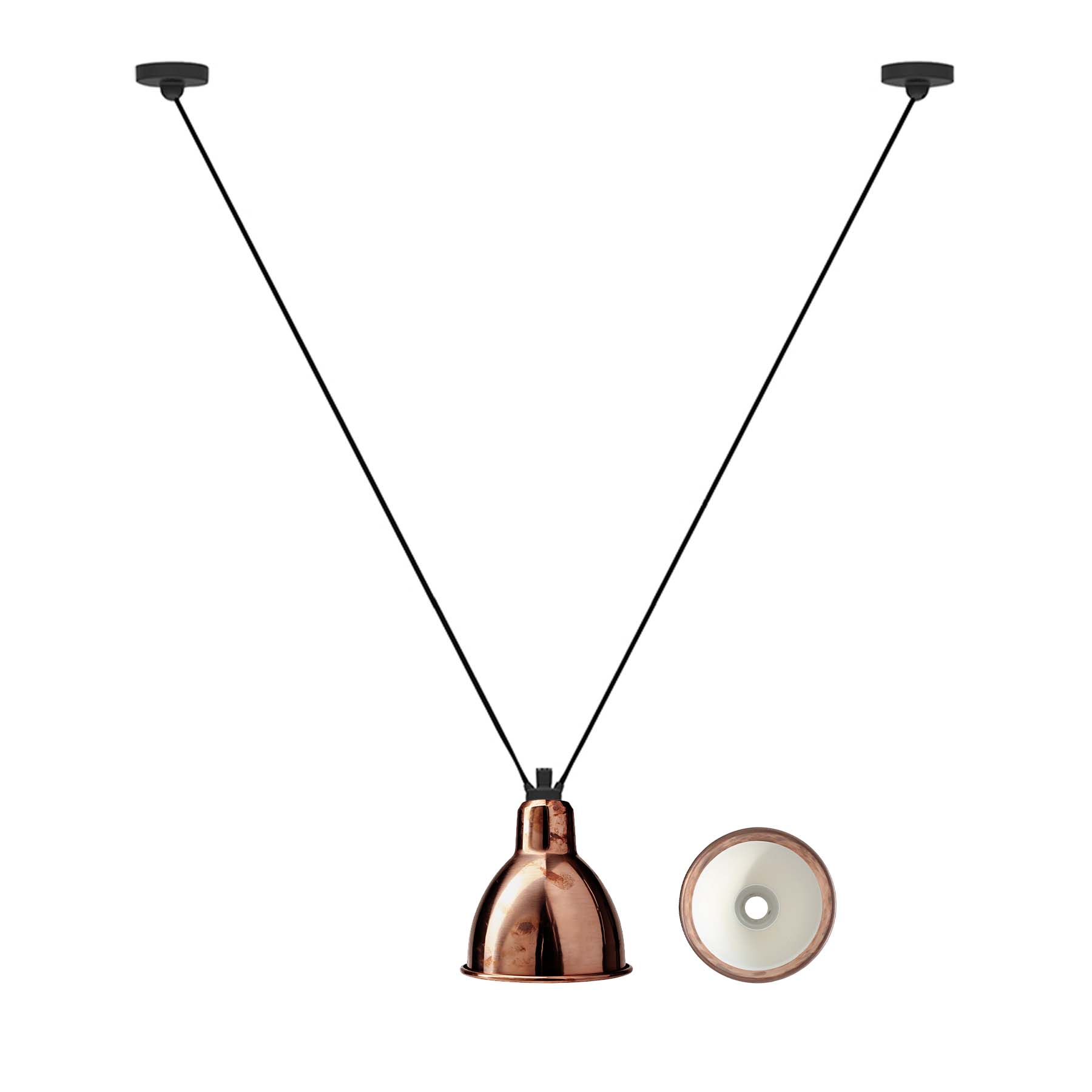 Les Acrobates de Gras N°323 吊燈 – L 圓拱燈罩