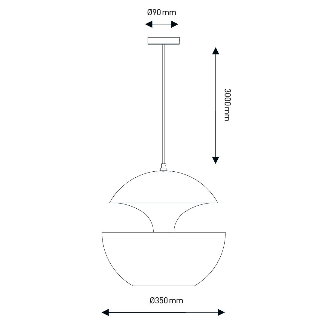 Here Comes the Sun 350 吊燈