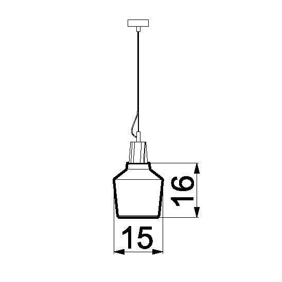 Industrial 15/16 吊燈